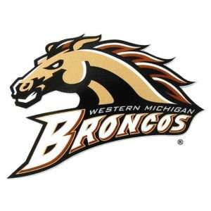    Western Michigan Broncos Static Cling Decal