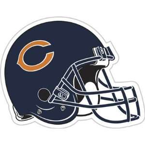  NFL Chicago Bears 12 Die Cut Vinyl Helmet Magnet 