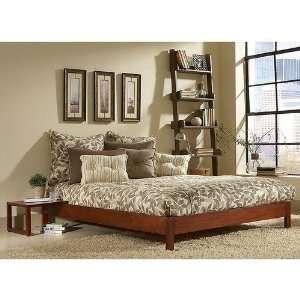  FBG Channing Bed with Frame in Nickel Copper   Full