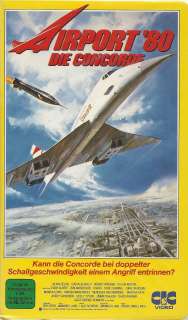 VHS) Airport 80   Die Concorde   Alain Delon, George Kennedy, Susan 