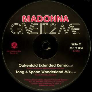 Madonna   Give It 2 Me Remixes (8 Mixes, 2x12) NEW+OVP  