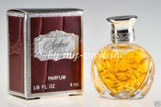 373,75EUR/100ml) Ralph Lauren Safari 4 ml Parfum Extrait Miniatur NEU 