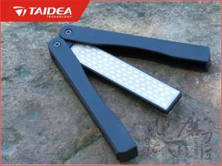 TAIDEA Two Sided Diamond Outdoor Knife Sharpener T1051D  