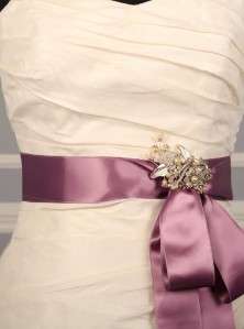 AUTHENTIC Anne Barge La Fleur LF145 Silk Taffeta Tulle Bridal Gown NEW 