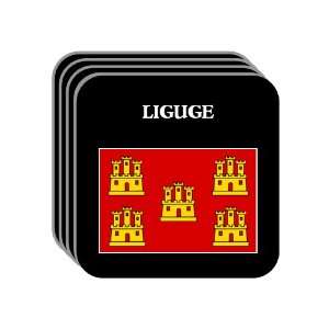 Poitou Charentes   LIGUGE Set of 4 Mini Mousepad 