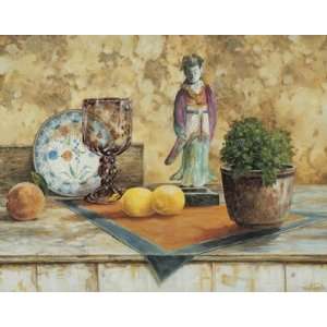  Still Life With Purple Glass Poster Print