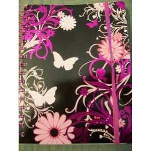  Butterfly Fantasy 3 Subject Notebook with Tabs Office 