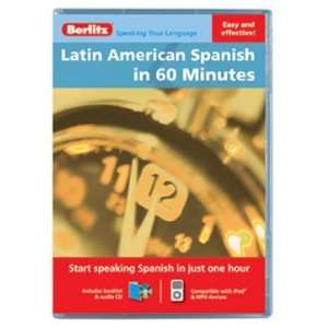  Berlitz 683960 Latin American Spanish In 60 Minutes   Audio CD 