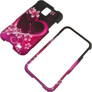  Purple Heart Protector Case for Samsung Focus S i937 Cell 