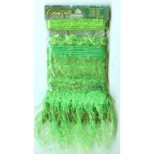  Collage Trim Lime By The Each Arts, Crafts & Sewing