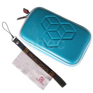 Nintendo 3ds Tasche, Hardcover, case, schutzhülle, pouch aqua blau