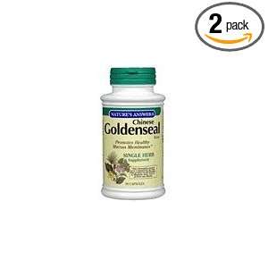  Natures Answer Chinese Goldenseal Root, 60 Count (Pack of 