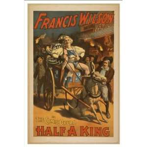 Theater Poster (M), Francis Wilson under the management of AH Canby 