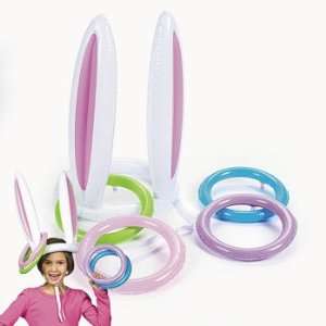  Inflatable Bunny Ears Ring Toss Game   Games & Activities 