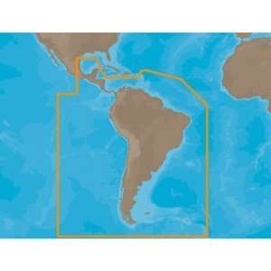  C MAP MAP SA M504   S. America Gulf & Caribbean   SD Card 