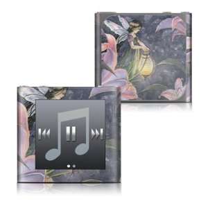 : Twilight Lilies Design Protective Decal Skin Sticker for the Apple 