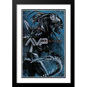  AVPR Aliens vs Predator 32x45 Framed and Double Matted Movie 