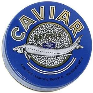 American Pride Caviar   dark black roe of the golden herring   17.6 oz 