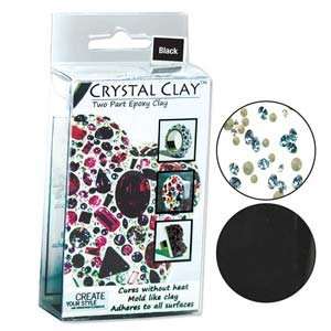  Crystal Clay 2 Part Epoxy Clay Kit With 36 #1028 Swarovski 