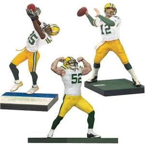   NFL 3 Pack Green Bay PACKERS MATTHEWS RODGERS IN STOCK  