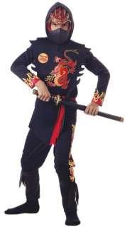 New Ninja of the Black Dragon Child Costume  