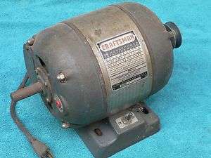CRAFTSMAN TABLESAW MOTOR FROM MODEL #113.27610 TABLESAW1.GOOD USED 