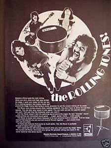 1973 Maestro Rover rotating Speakers vintage music ad  