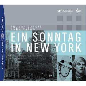 Ein Sonntag in New York, 1 Audio CD  Truman Capote, Andy 