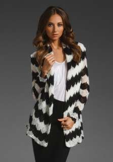 OTIS & MACLAIN Native Sweater in Black/White  