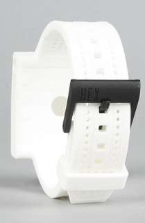 Hex The Sport Watch Band in White  Karmaloop   Global Concrete 