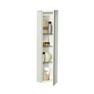 Over the Mirror 15 in. W Surface Mount Medicine Cabinet with Frameless 