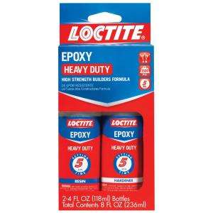 Loctite 8 fl. oz. Heavy Duty Job Size Epoxy 1365736 