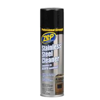 Stainless Steel Cleaner from ZEP  The Home Depot   Model#: ZUSSC16