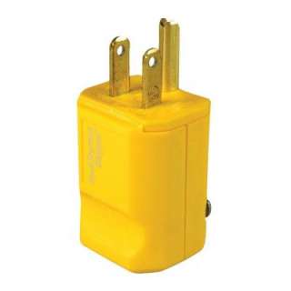 Pass & Seymour 15 Amp 125 Volt Yellow Grip Plug PS5965YCC15 at The 