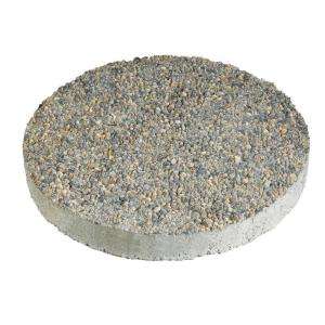 Anchor 16 In. X 16 In. Round Concrete Step Stone 608050GRY at The Home 