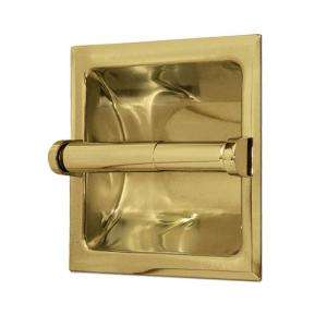 Gatco Recessed Toilet Paper Holder in Polished Brass 781 at The Home 