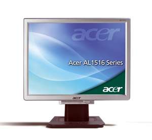 Acer AL1516AS 38,1 cm (15 Zoll) TFT Monitor (Kontrastverhältnis 6001 