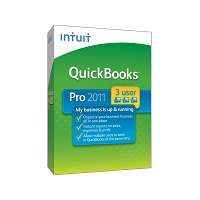 Intuit QuickBooks Pro 2011 Software   3 User, Organize Your Finances 