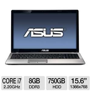 ASUS A53SD TS72 Laptop Computer   Intel Core i7 2670QM 2.20GHz, 8GB 