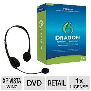 Nuance Dragon Naturally Speaking 11 Premium   Speech Recognition 