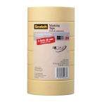 Scotch 1 13/32 in. x 180 ft. Production Painting Masking Tape (6 Pack)