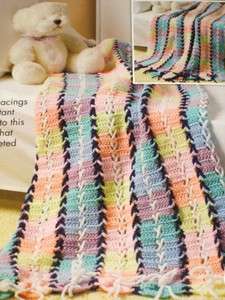 Lace Up Annies Scrap Crochet Afghan Pattern  