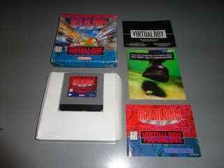 Red Alarm Complete Game Virtual Boy Nintendo Very Good VB NES  