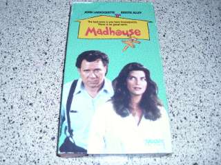 Madhouse VHS OOP Kirstie Alley John Larroquette RARE  