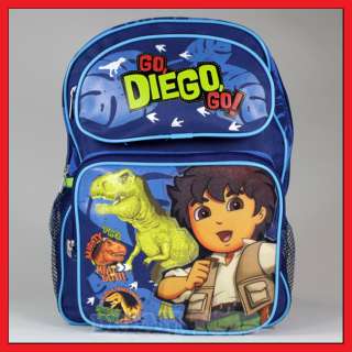 14 Diego School Backpack Bag/Boys/Dora The Explorer  