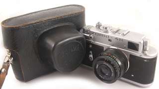 ZORKI 4K Russian Leica Copy Camera Industar 50 Lens nEXC  