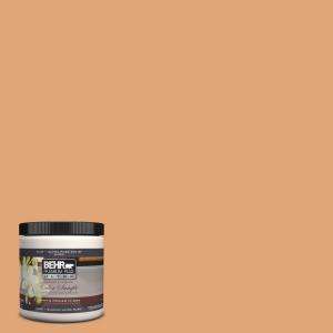 BEHR Ultra 8 oz. Caramel Sundae Interior/Exterior Paint Tester # 510C 
