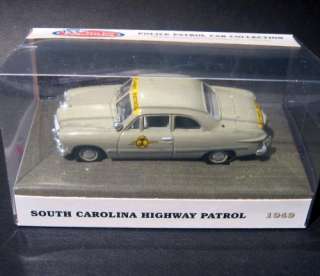 1949 Ford Police Car   1:43 diecast   South Carolina Highway Patrol 
