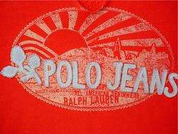 POLO JEANS Ralph Lauren Sunrise Hoodie Sweatshirt (Womens Small 
