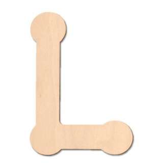In. Baltic Birch Bubble Letter (L) 47047 at The Home Depot 